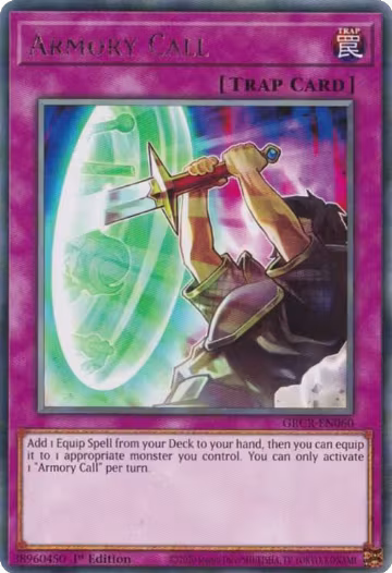 Armory Call (GRCR-EN060), The Grand Creators — Yu-Gi-Oh! card price
