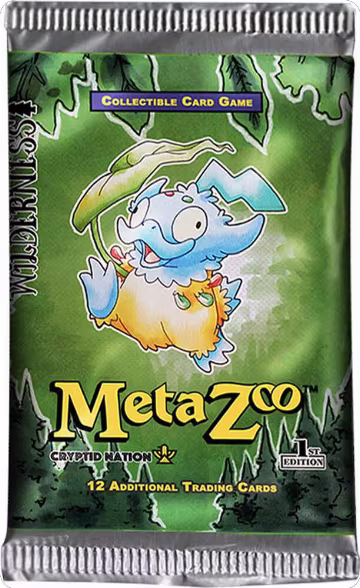 Wilderness: First Edition Booster Pack, Wilderness: First Edition — MetaZoo sealed product price