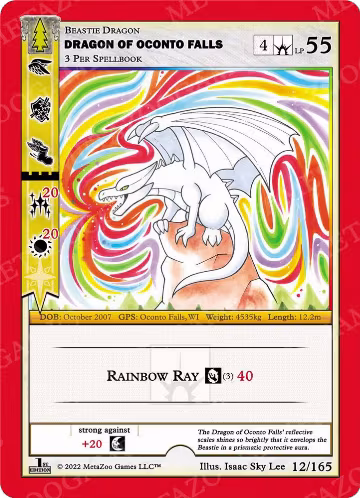 Dragon of Oconto Falls (12/165) — card price