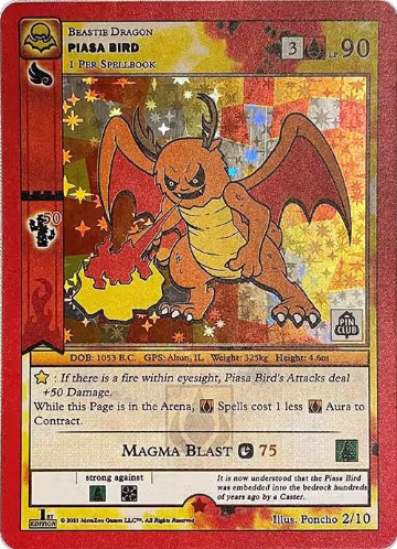 Piasa Bird (Pin Club Cryptid Nation Mystery Collection) (2/10), Miscellaneous Promos — MetaZoo card price
