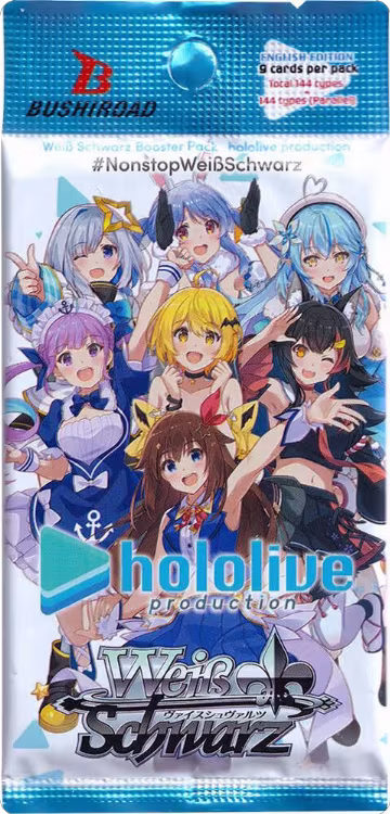 hololive production Booster Pack, hololive production — Weiß Schwarz sealed product price