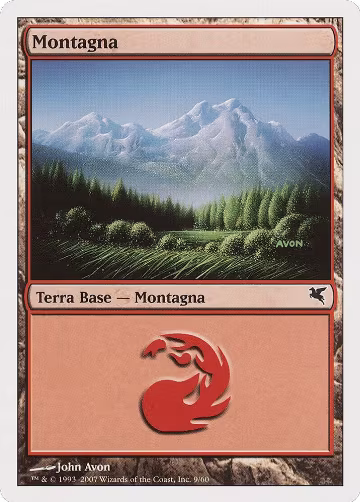 Mountain (Italian) - "Montagna" (I9) (I9), Magic Encyclopedia 2005 (Salvat/Hachette) — Magic card price