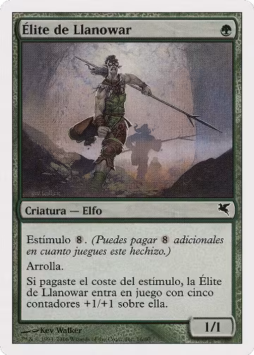 Llanowar Elite (Spanish) - "Élite de Llanowar" (B16) (B16), Magic Encyclopedia 2005 (Salvat/Hachette) — Magic card price