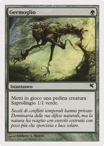 Sprout (Italian) - "Germoglio" (J41) (J41), Magic Encyclopedia 2005 (Salvat/Hachette) — Magic card price