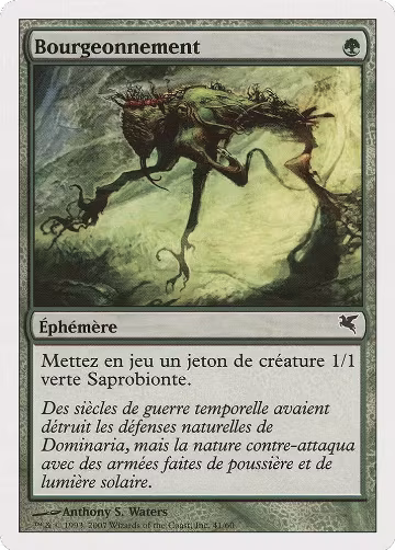 Sprout (French) - "Bourgeonnement" (J41) (J41), Magic Encyclopedia 2005 (Salvat/Hachette) — Magic card price