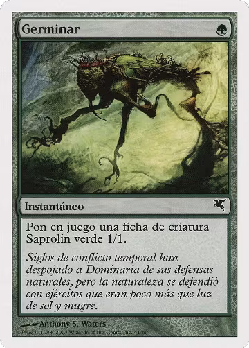 Sprout (Spanish) - "Germinar" (J41) (J41), Magic Encyclopedia 2005 (Salvat/Hachette) — Magic card price