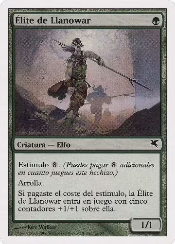 Llanowar Elite (Spanish) - "Élite de Llanowar" (B17) (B17), Magic Encyclopedia 2005 (Salvat/Hachette) — Magic card price