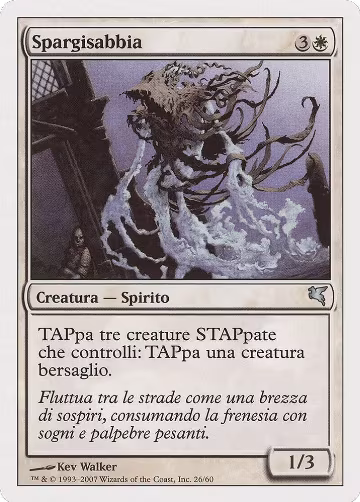 Sandsower (Italian) - "Spargisabbia" (J26) (J26), Magic Encyclopedia 2005 (Salvat/Hachette) — Magic card price