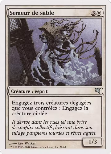 Sandsower (French) - "Semeur de sable" (J26) (J26), Magic Encyclopedia 2005 (Salvat/Hachette) — Magic card price