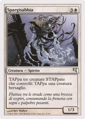 Sandsower (Italian) - "Spargisabbia" (C51) (C51), Magic Encyclopedia 2005 (Salvat/Hachette) — Magic card price