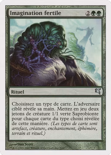 Fertile Imagination (French) - "Imagination fertile" (J2) (J2), Magic Encyclopedia 2005 (Salvat/Hachette) — Magic card price