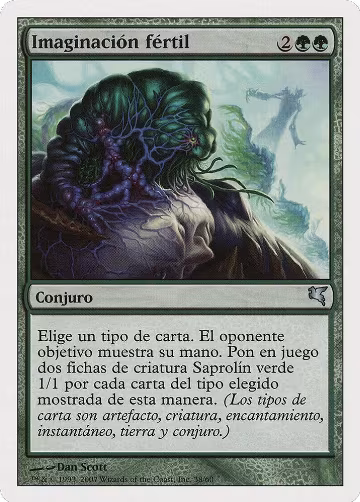 Fertile Imagination (Spanish) - "Imaginacion fertil" (J38) (J38), Magic Encyclopedia 2005 (Salvat/Hachette) — Magic card price