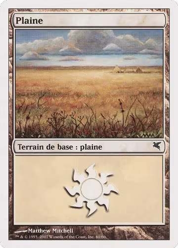 Plains (French) - "Plaine" (J60) (J60), Magic Encyclopedia 2005 (Salvat/Hachette) — Magic card price