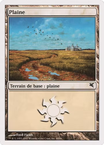 Plains (French) - "Plaine" (C44) (C44), Magic Encyclopedia 2005 (Salvat/Hachette) — Magic card price