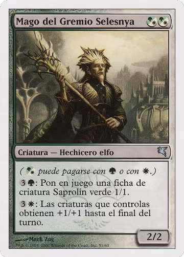 Selesnya Guildmage (Spanish) - "Mago del Gremio Selesnya" (J51) (J51), Magic Encyclopedia 2005 (Salvat/Hachette) — Magic card price