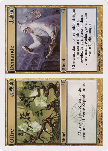 Supply // Demand (French) - "Offre // Demande" (J16) (J16), Magic Encyclopedia 2005 (Salvat/Hachette) — Magic card price