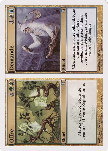 Supply // Demand (French) - "Offre // Demande" (J28) (J28), Magic Encyclopedia 2005 (Salvat/Hachette) — Magic card price