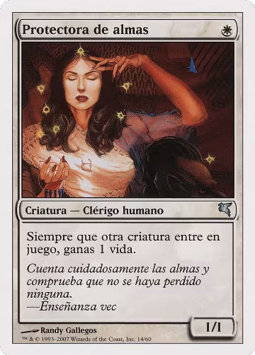 Soul Warden (Spanish) - "Protectora de almas" (J14) (J14), Magic Encyclopedia 2005 (Salvat/Hachette) — Magic card price