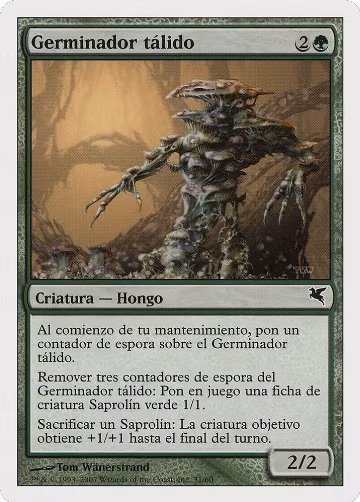 Thallid Germinator (Spanish) - "Germinador talido" (J31) (J31), Magic Encyclopedia 2005 (Salvat/Hachette) — Magic card price