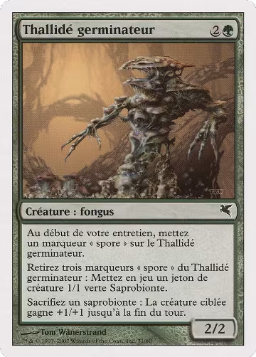 Thallid Germinator (French) - "Thallide germinateur" (J31) (J31), Magic Encyclopedia 2005 (Salvat/Hachette) — Magic card price