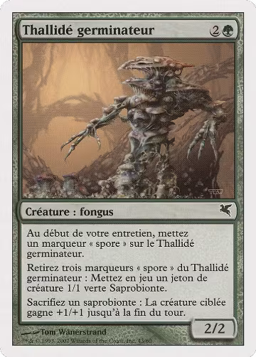 Thallid Germinator (French) - "Thallide germinateur" (J43) (J43), Magic Encyclopedia 2005 (Salvat/Hachette) — Magic card price