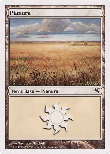 Plains (Italian) - "Pianura" (J36) (J36), Magic Encyclopedia 2005 (Salvat/Hachette) — Magic card price