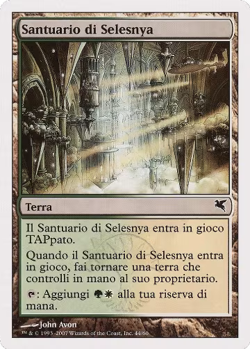 Selesnya Sanctuary (Italian) - "Santuario di Selesnya" (L44) (L44), Magic Encyclopedia 2005 (Salvat/Hachette) — Magic card price