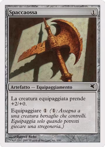 Bonesplitter (Italian) - "Spaccaossa" (L5) (L5), Magic Encyclopedia 2005 (Salvat/Hachette) — Magic card price