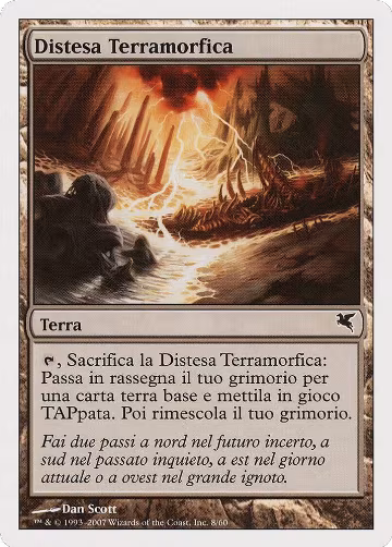 Terramorphic Expanse (Italian) - "Distesa Terramorfica" (L8) (L8), Magic Encyclopedia 2005 (Salvat/Hachette) — Magic card price