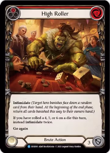 High Roller (Red) (EVR005), Everfest — Flesh & Blood card price