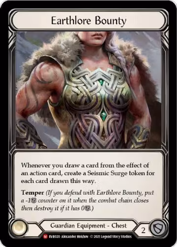 Earthlore Bounty (EVR020), Everfest — Flesh & Blood card price