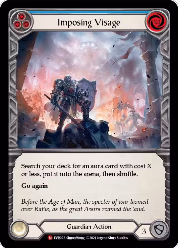 Imposing Visage (EVR022), Everfest — Flesh & Blood card price