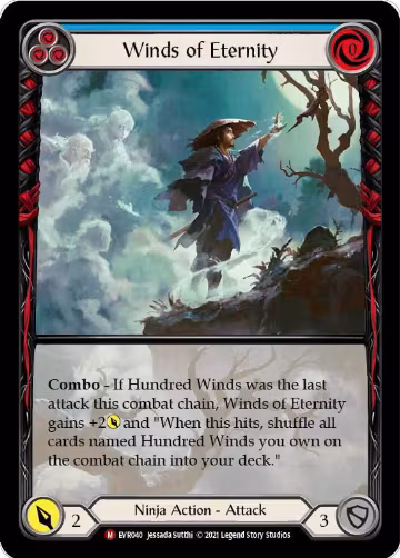 Winds of Eternity (Extended Art) (EVR040), Everfest — Flesh & Blood card price