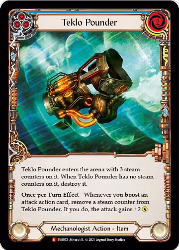 Teklo Pounder (EVR072), Everfest — Flesh & Blood card price