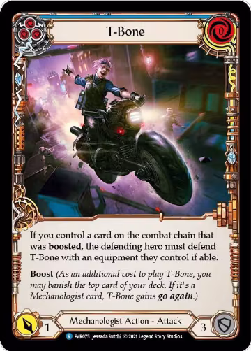 T-Bone (Blue) (EVR075), Everfest — Flesh & Blood card price