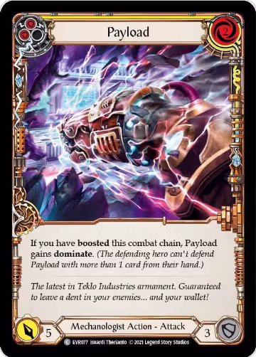 Payload (Yellow) (EVR077), Everfest — Flesh & Blood card price