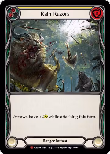 Rain Razors (EVR090), Everfest — Flesh & Blood card price