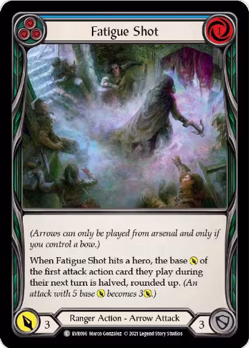 Fatigue Shot (Blue) (EVR096), Everfest — Flesh & Blood card price