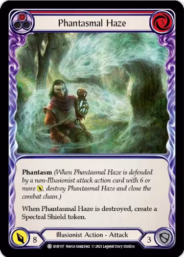 Phantasmal Haze (Red) (EVR147), Everfest — Flesh & Blood card price