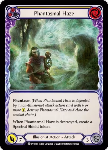Phantasmal Haze (Yellow) (EVR148), Everfest — Flesh & Blood card price