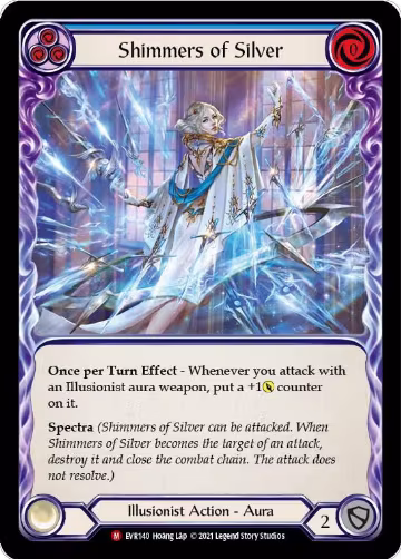 Shimmers of Silver (EVR140), Everfest — Flesh & Blood card price