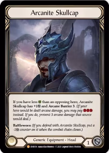 Arcanite Skullcap (EVR154) — card price