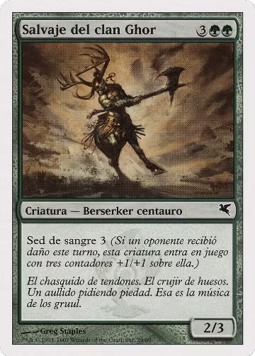 Skarrg, the Rage Pits (Spanish) - "Salvaje del clan Ghor" (I29) (I29), Magic Encyclopedia 2005 (Salvat/Hachette) — Magic card price