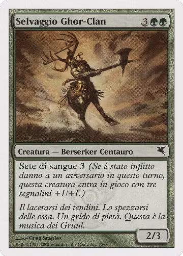 Skarrg, the Rage Pits (Italian) - "Selvaggio Ghor-Clan" (I55) (I55), Magic Encyclopedia 2005 (Salvat/Hachette) — Magic card price