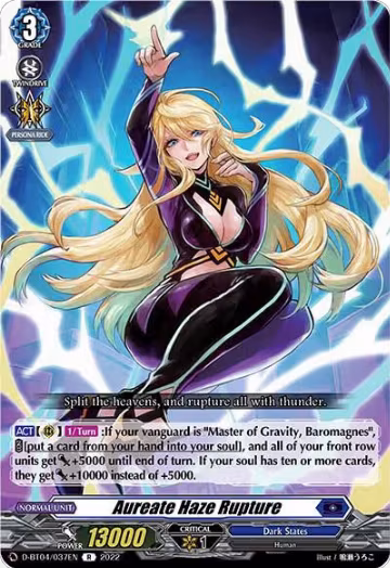 Aureate Haze Rupture (D-BT04/037EN), D-BT04: Awakening of Chakrabarthi — Vanguard card price