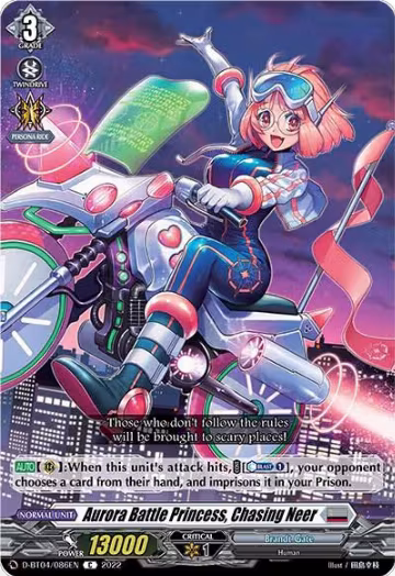 Aurora Battle Princess, Chasing Neer (D-BT04/086EN), D-BT04: Awakening of Chakrabarthi — Vanguard card price