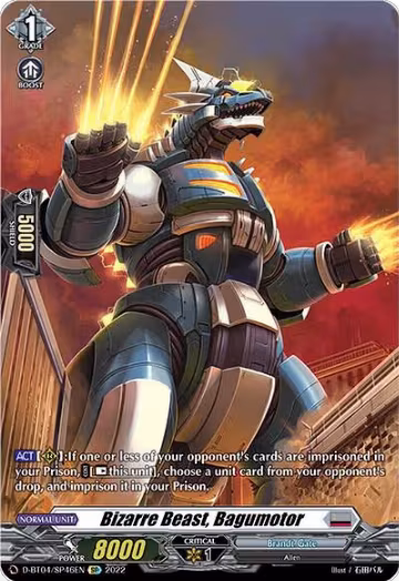 Bizarre Beast, Bagumotor (SP) (D-BT04/SP46EN), D-BT04: Awakening of Chakrabarthi — Vanguard card price