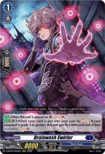 Brainwash Swirler (D-BT04/006EN), D-BT04: Awakening of Chakrabarthi — Vanguard card price