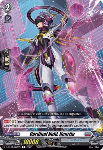 Cardinal Noid, Negrita (D-BT04/087EN), D-BT04: Awakening of Chakrabarthi — Vanguard card price