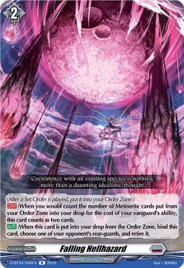 Falling Hellhazard (D-BT04/048EN), D-BT04: Awakening of Chakrabarthi — Vanguard card price